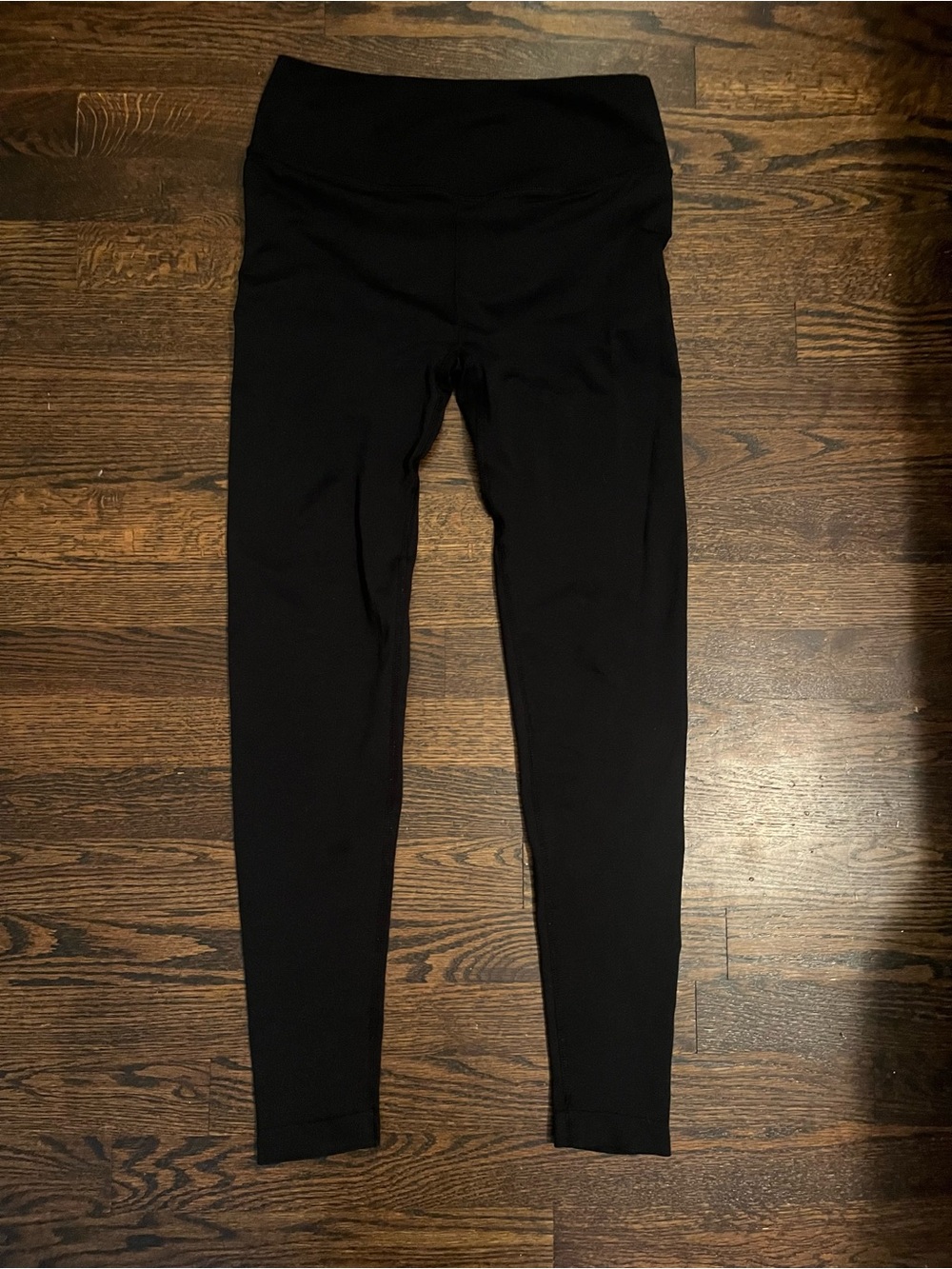 Fabletics Black High-Waisted Leggings Size S (Estimated) 7/8 Cropped 25” Inseam